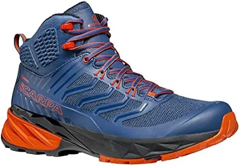 SCARPA Rush Mid GTX, Men's Trail Running Shoes Blue Size: 7 UK