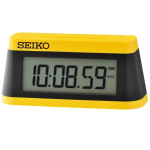 Seiko Miniature Marathon Sports Timer Alarm Clock QHL091Y