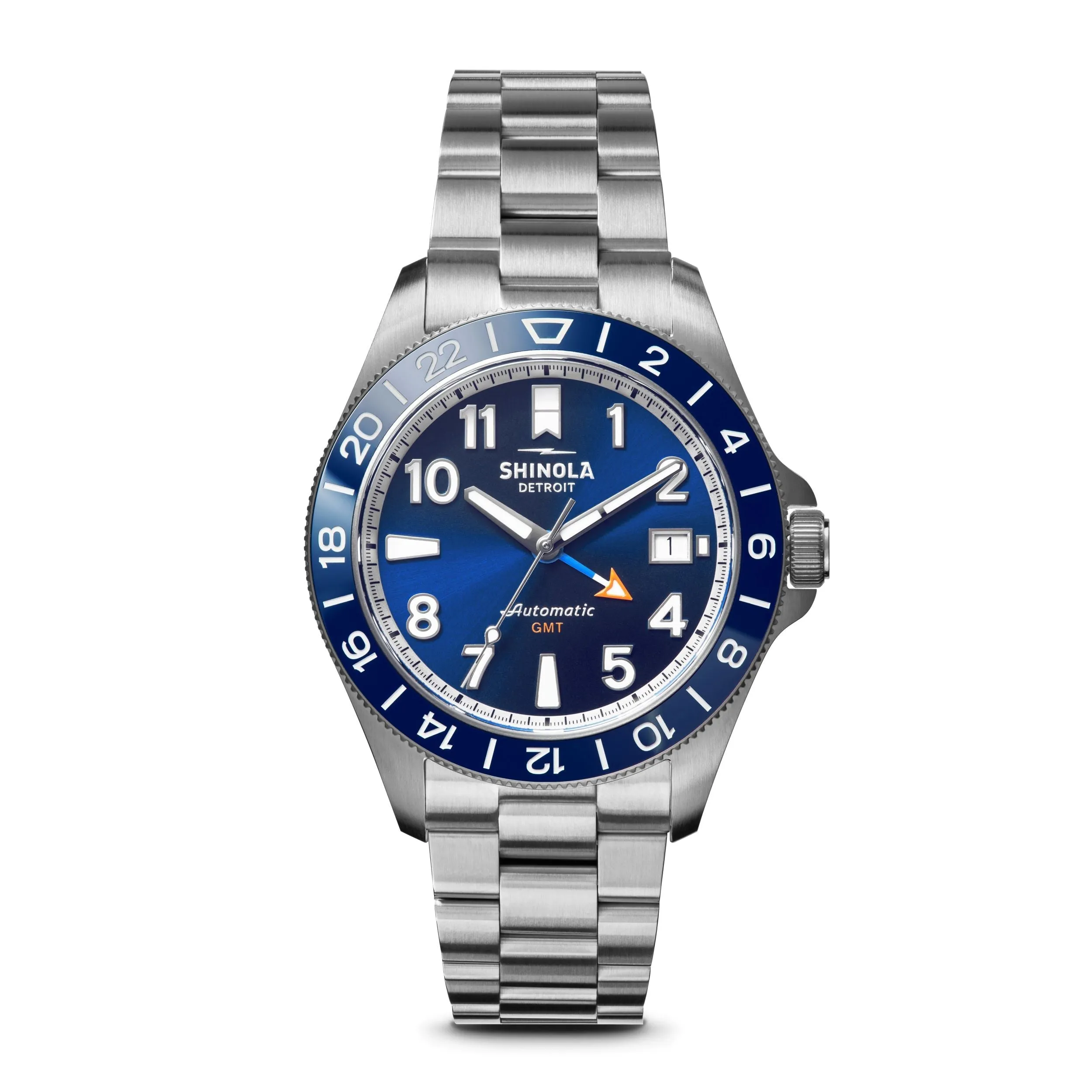 Shinola Monster GMT Automatic Watch Gift Set (40mm)