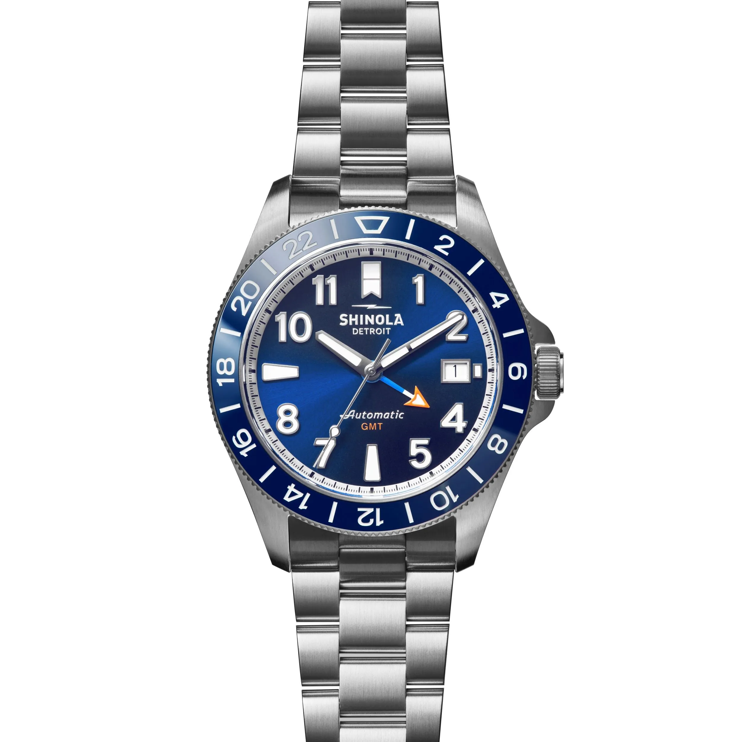 Shinola Monster GMT Automatic Watch Gift Set (40mm)
