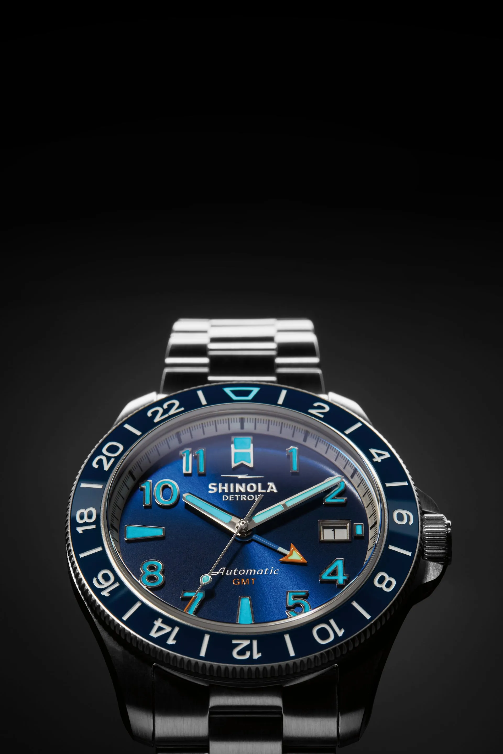 Shinola Monster GMT Automatic Watch Gift Set (40mm)