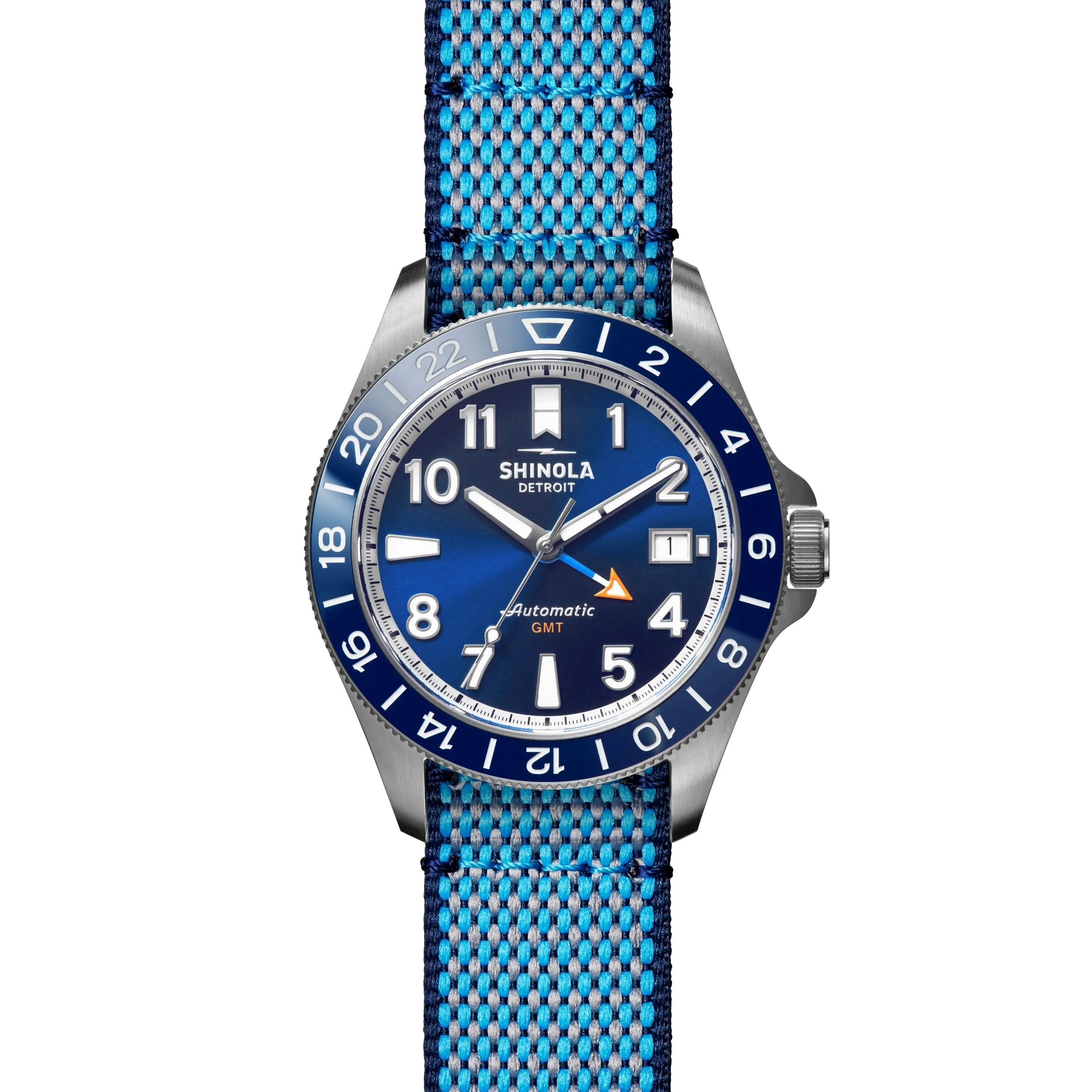 Shinola Monster GMT Automatic Watch Gift Set (40mm)
