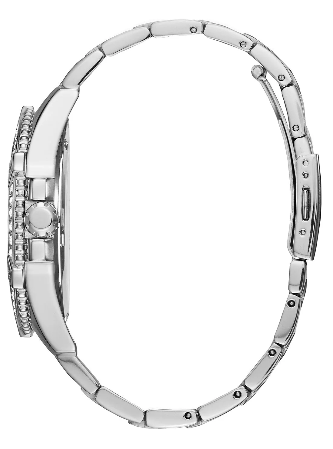Silver Frontier Crystal Watch