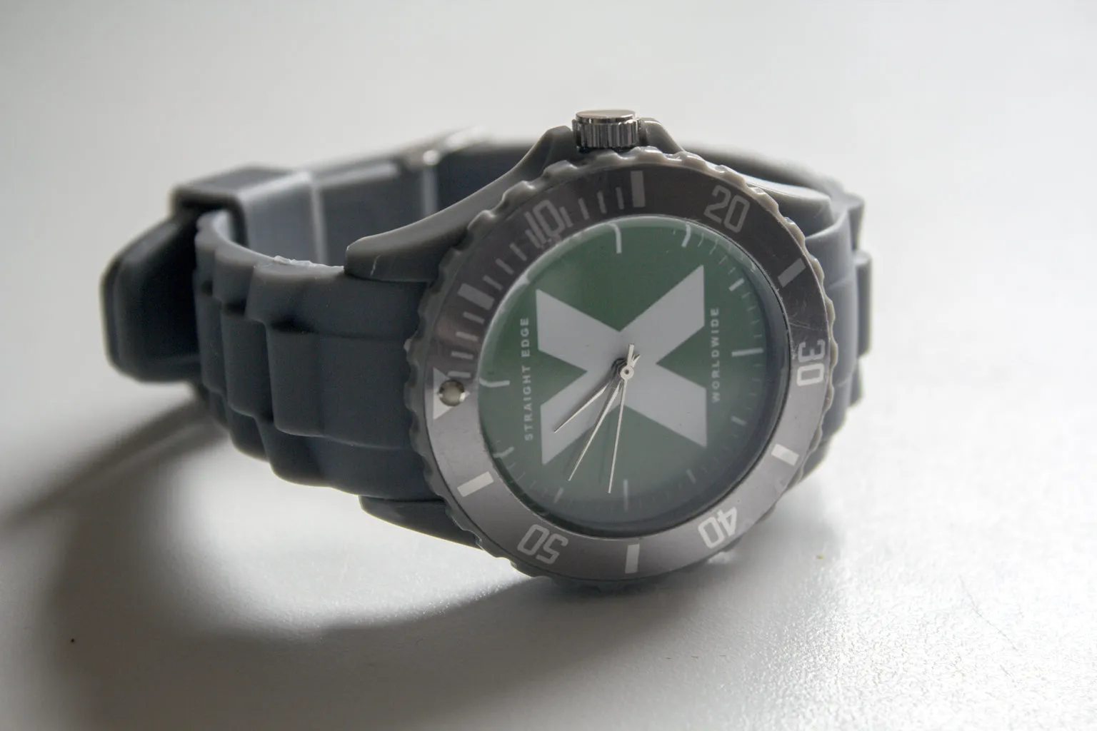 Straight Edge Worldwide X Watch in Gray