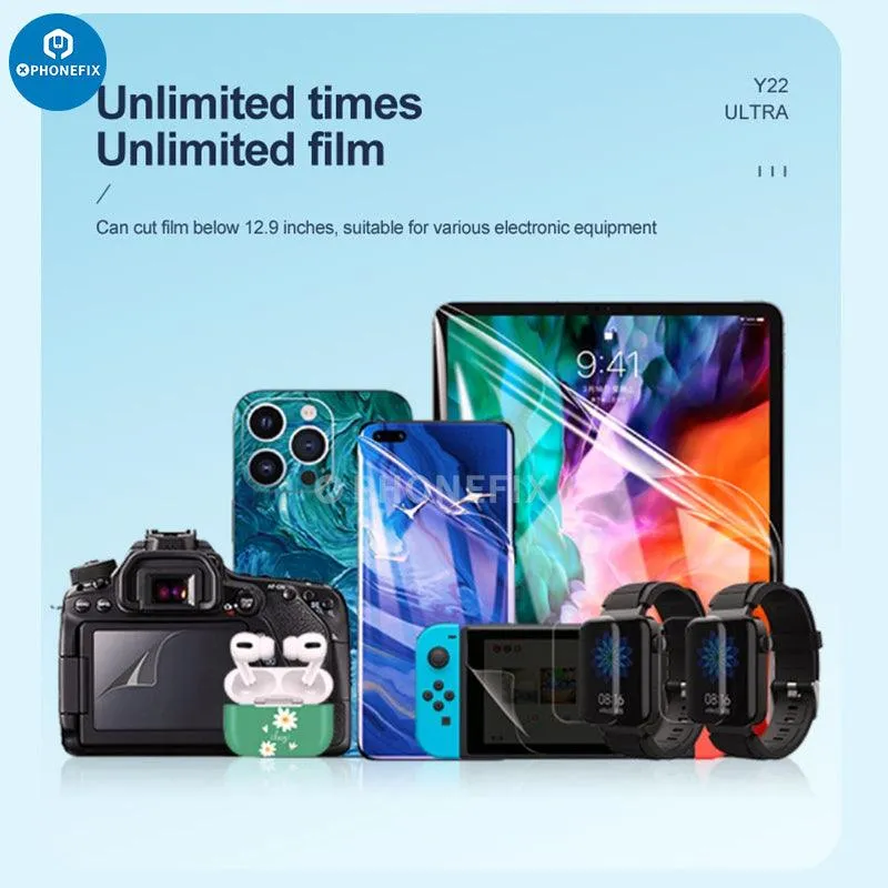 Sunshine Y22 Ultra Unlimited Film Cutting Machine Screen Protector Cutter