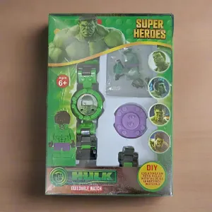 Superhero Time Building Block Watch