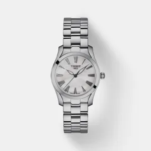 T-Wave Women's Mother Of Pearl Analog Stainless Steel Watch T1122101111300