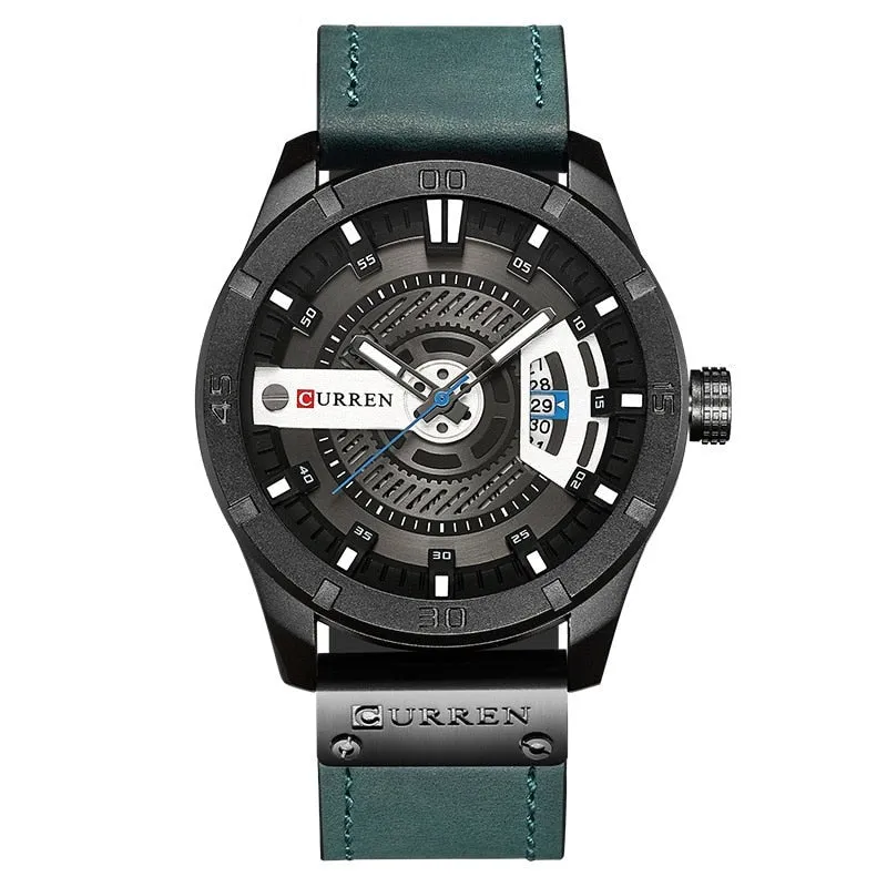 Tactical Quartz Date Watch - Rugged Style