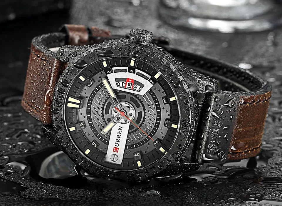 Tactical Quartz Date Watch - Rugged Style