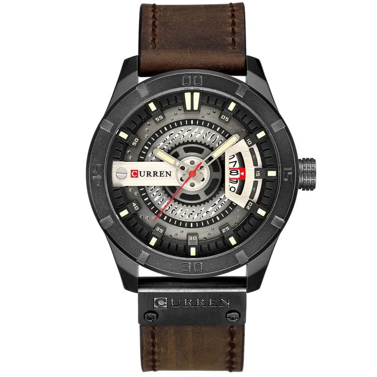 Tactical Quartz Date Watch - Rugged Style