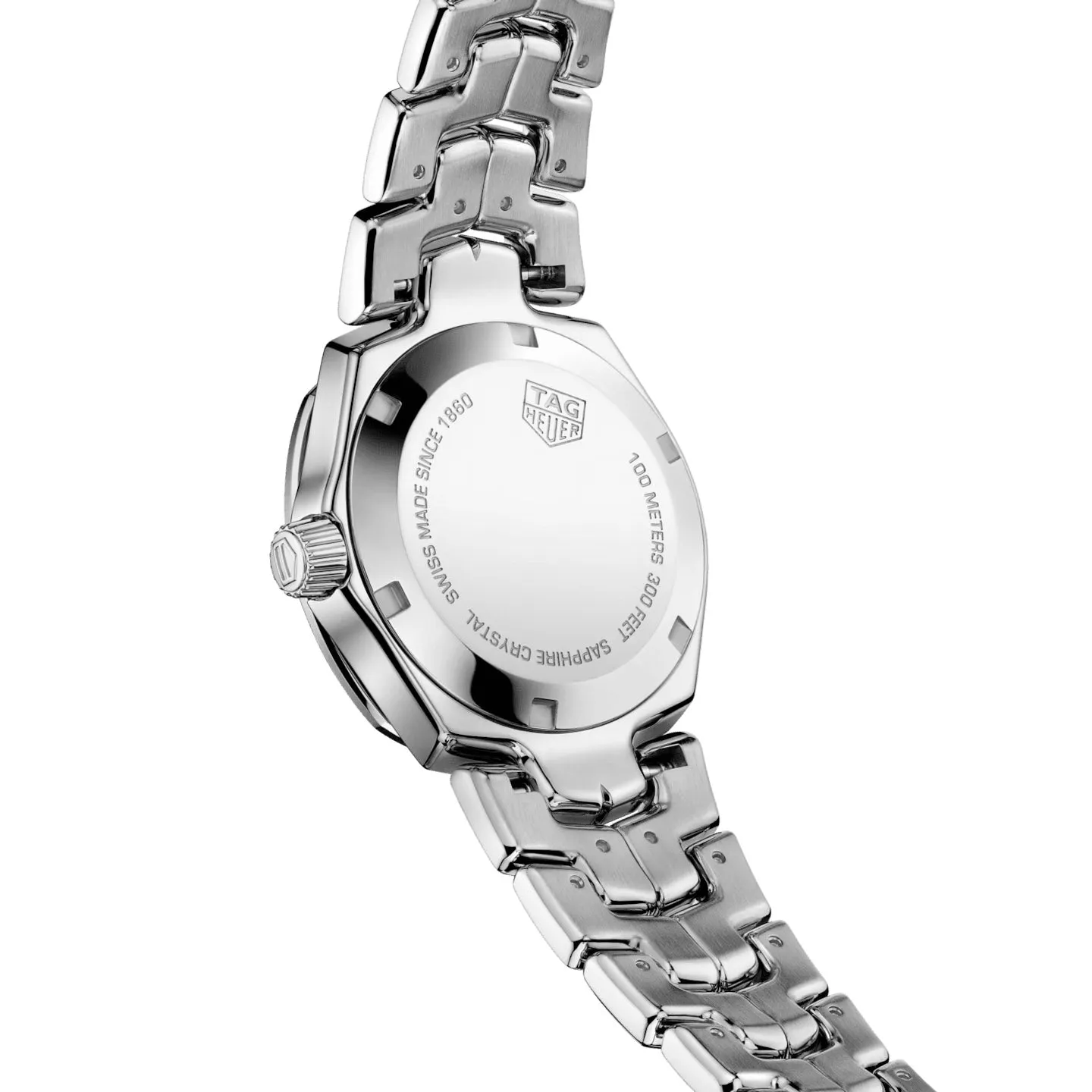 Tag Heuer Link Ladies Diamond Blue Watch WBC1313.BA0600
