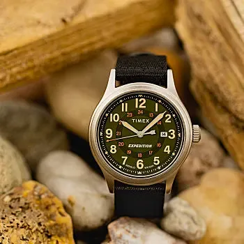 Timex Expedition North® Sierra 40mm Recycled Materials Fabric Strap Watch