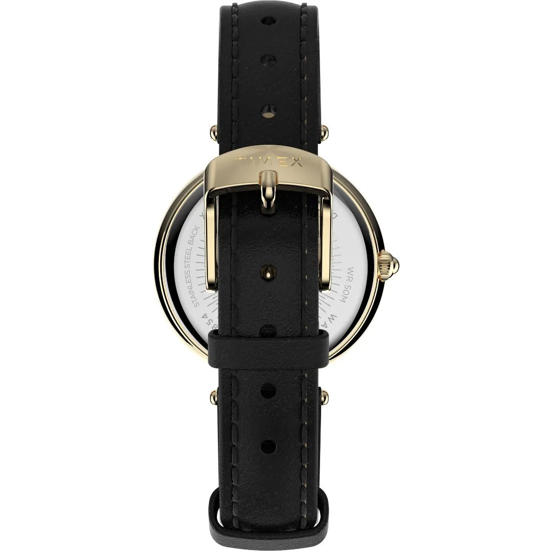 Timex Women 32 mm Size Black Dial Analog Watch -TW2V45100
