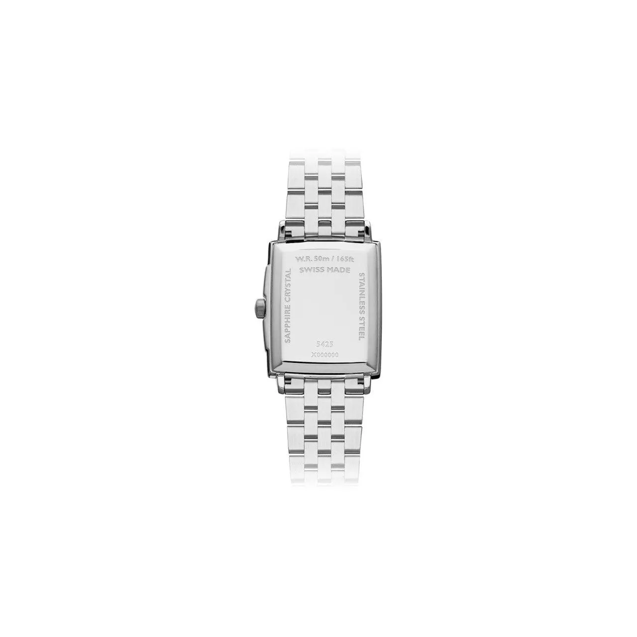 Toccata Men's Classic Rectangular Stainless Steel Watch - 5425-ST-00300