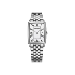 Toccata Men's Classic Rectangular Stainless Steel Watch - 5425-ST-00300