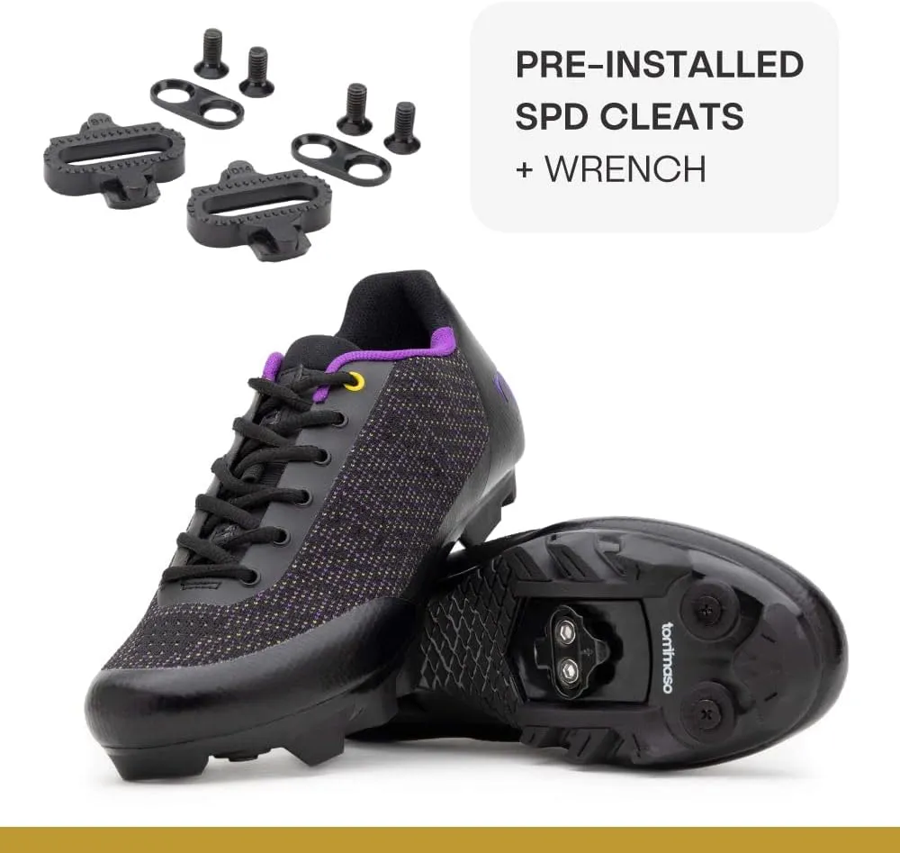 Tommaso Cycling Shoes WomenOutdoor Cycling Shoes WomenWomen Special Bike ShoesWalkable Cycling ShoesWomen SPD Cycling ShoesIndoor Cycling Shoes Women SPDSPD Cleat Installed