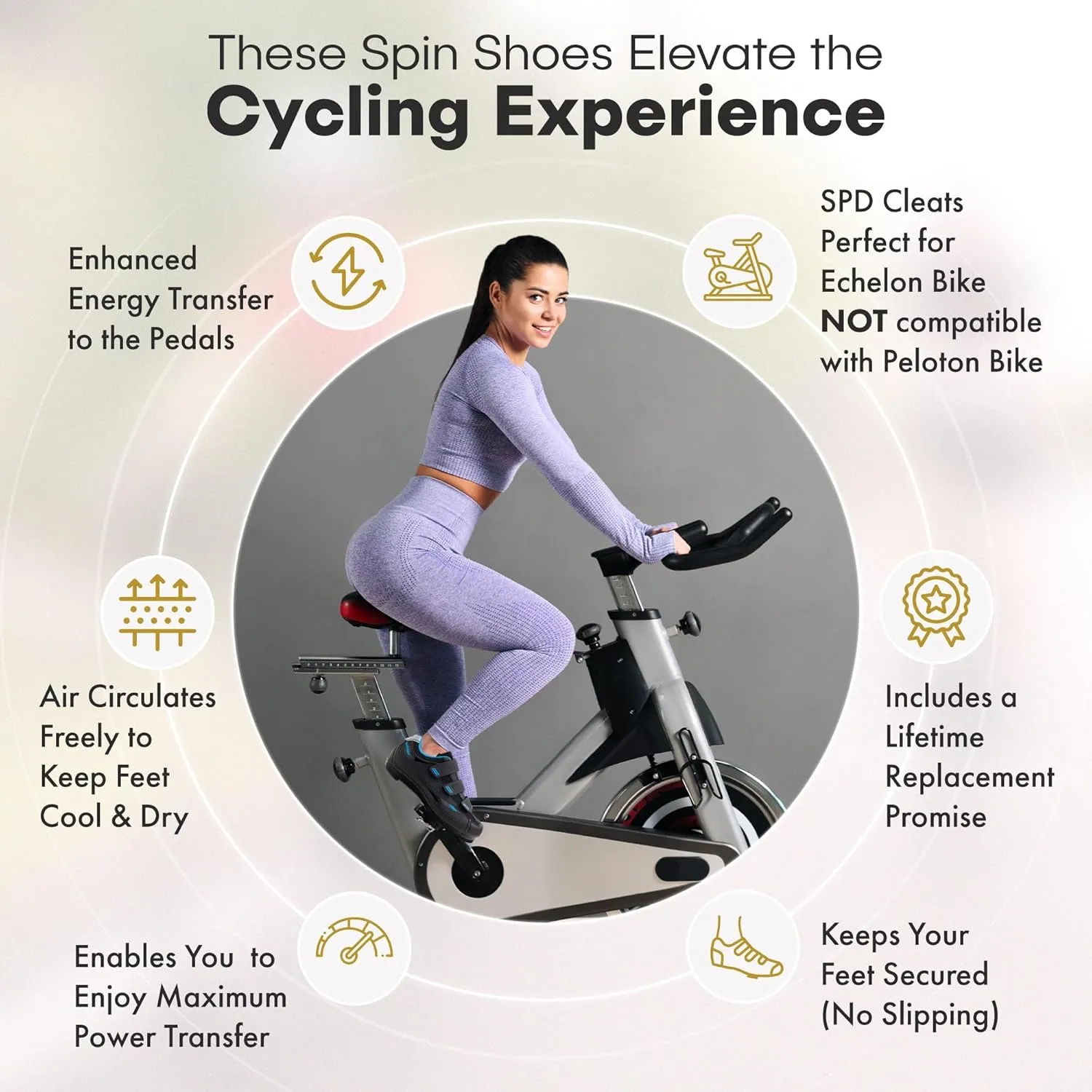 Tommaso Pista 100 SPD & Peloton Shoes for WomenReady to Ride with Peloton Delta Cleat or SPD Cleats for Road Bicycles & Various Indoor BikesExplore Vareity Cycling Shoes & Bike Accessories