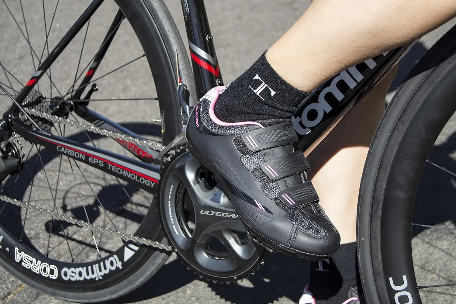 Tommaso Pista 100 SPD & Peloton Shoes for WomenReady to Ride with Peloton Delta Cleat or SPD Cleats for Road Bicycles & Various Indoor BikesExplore Vareity Cycling Shoes & Bike Accessories
