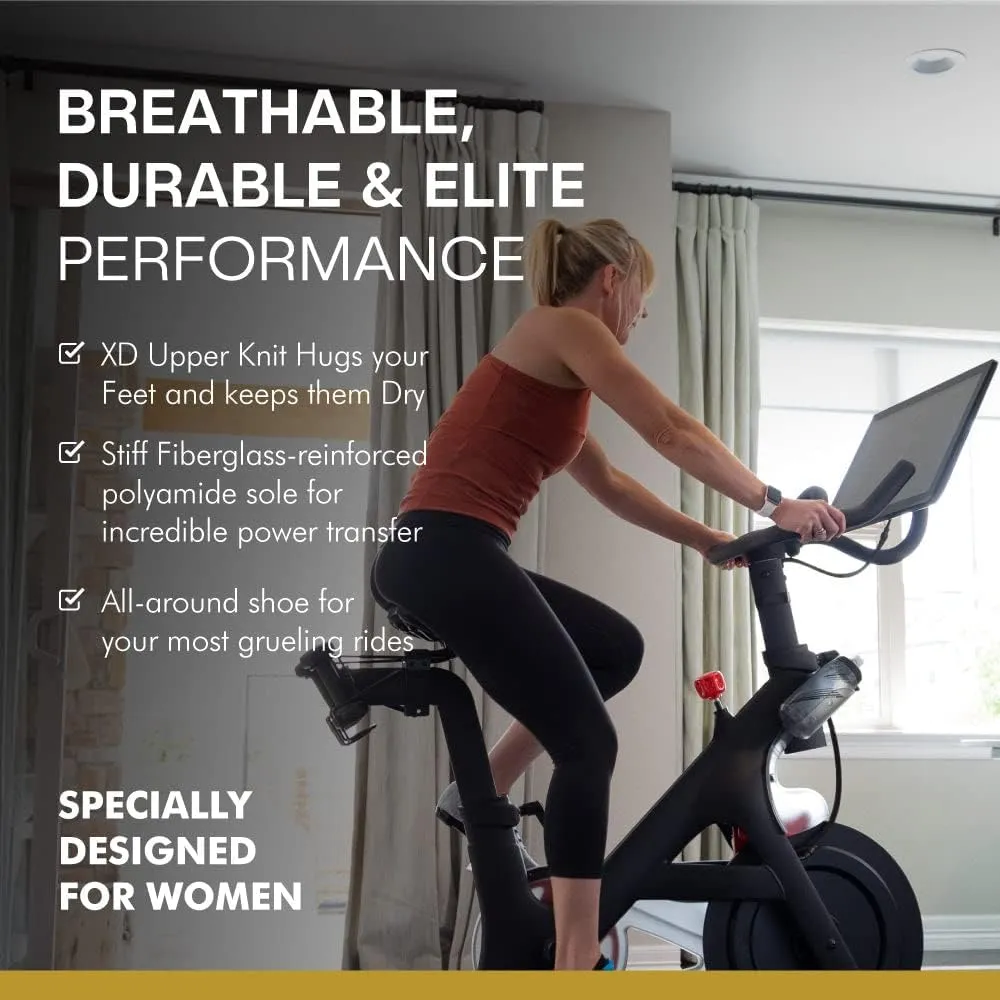 Tommaso Pista SPD & Peloton Shoes for Women2 in 1Fit for Peloton, Road Bicycles & Most Indoor BikesInstall Your Own Delta or SPD Cleats Essential Bike Accessories for Cyclebar & Soulcycle