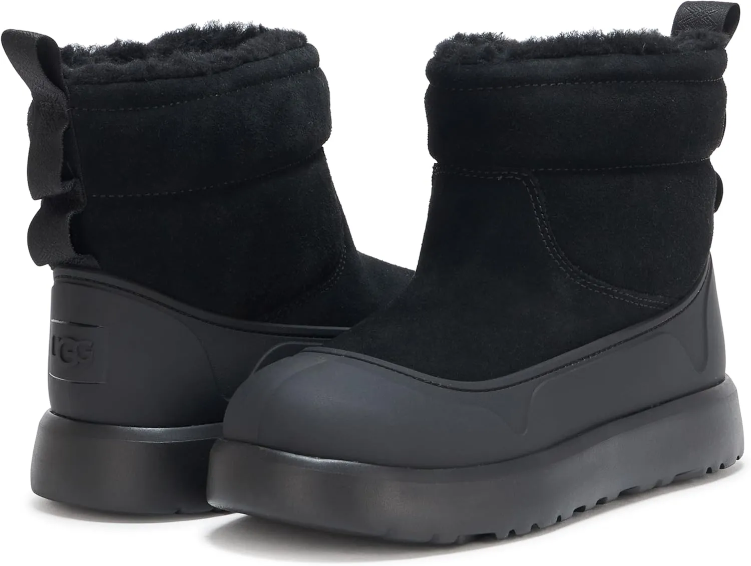 UGG Unisex-Child K Classic Mini Mod Rain Boot