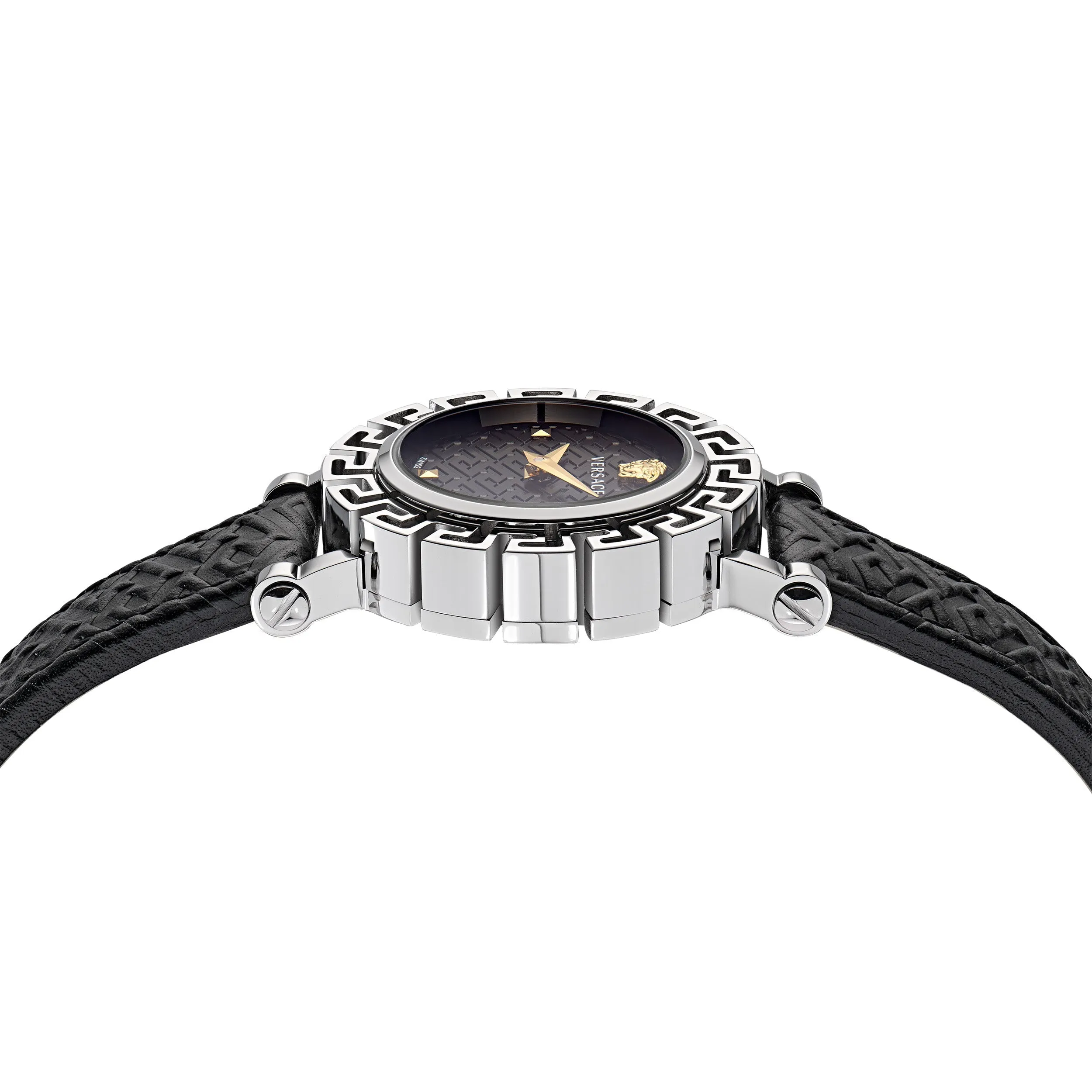 Versace Greca Glam Ladies Black Watch VE2Q00122
