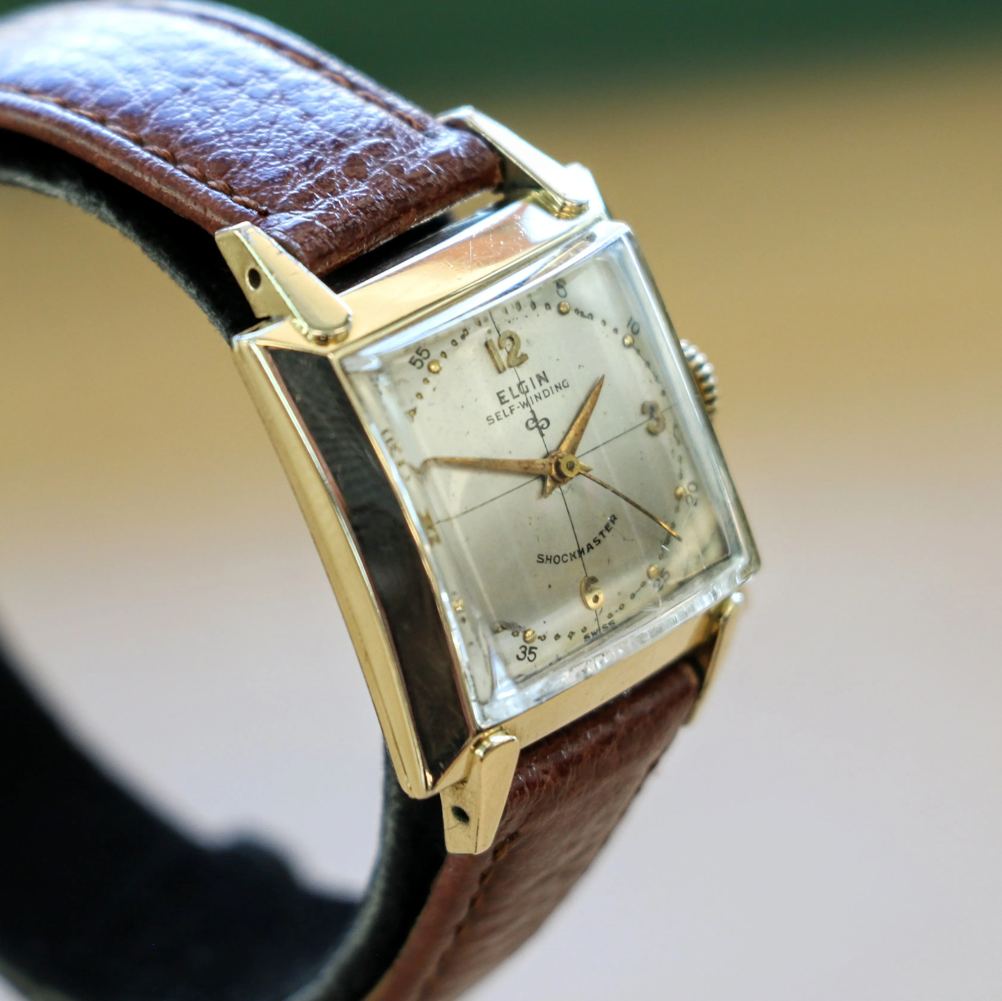 Vintage Elgin Windsor Shockmaster Self-Winding Durapower Watch Cal. 645 - Original Box
