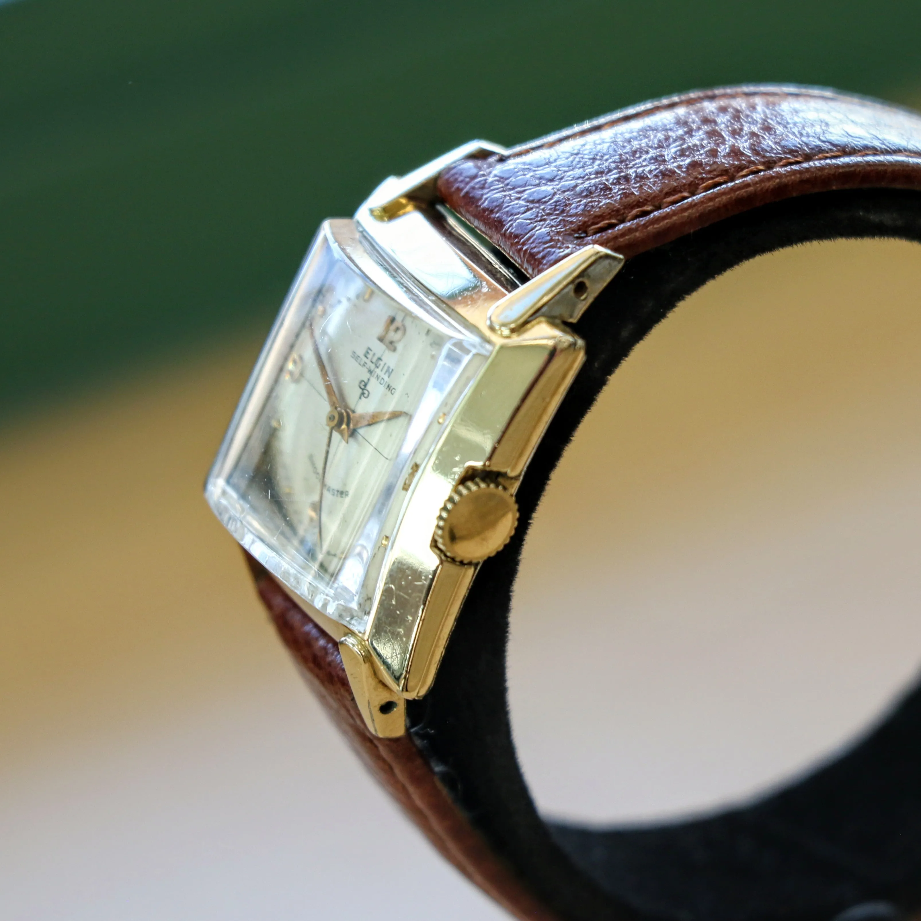 Vintage Elgin Windsor Shockmaster Self-Winding Durapower Watch Cal. 645 - Original Box