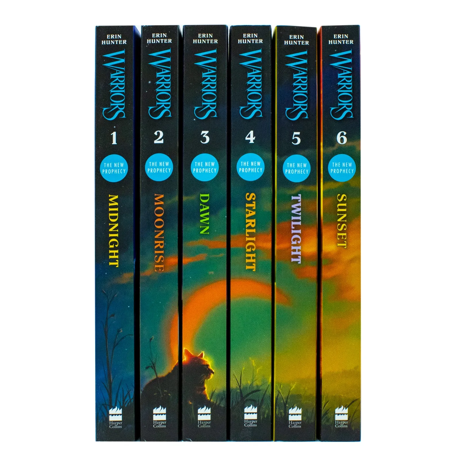 Warrior Cats Series 2: The New Prophecy Collection by Erin Hunter - 6 Exciting Books of Fantasy, Adventure, and Animal Stories for 12  years readers