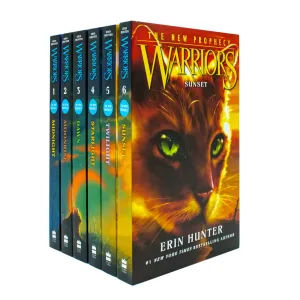 Warrior Cats Series 2: The New Prophecy Collection by Erin Hunter - 6 Exciting Books of Fantasy, Adventure, and Animal Stories for 12  years readers