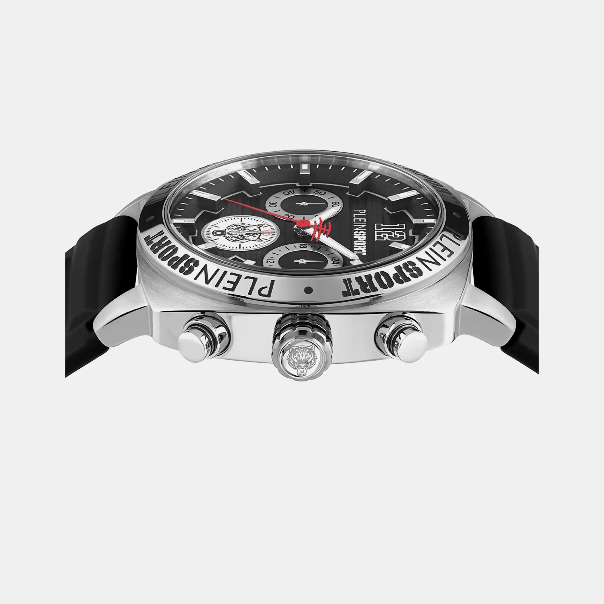 Wildcat Men Black Chronograph Silicon Watch PSGBA0623
