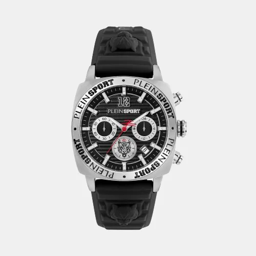 Wildcat Men Black Chronograph Silicon Watch PSGBA0623