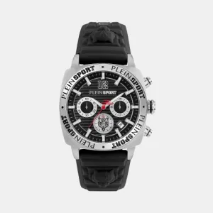 Wildcat Men Black Chronograph Silicon Watch PSGBA0623