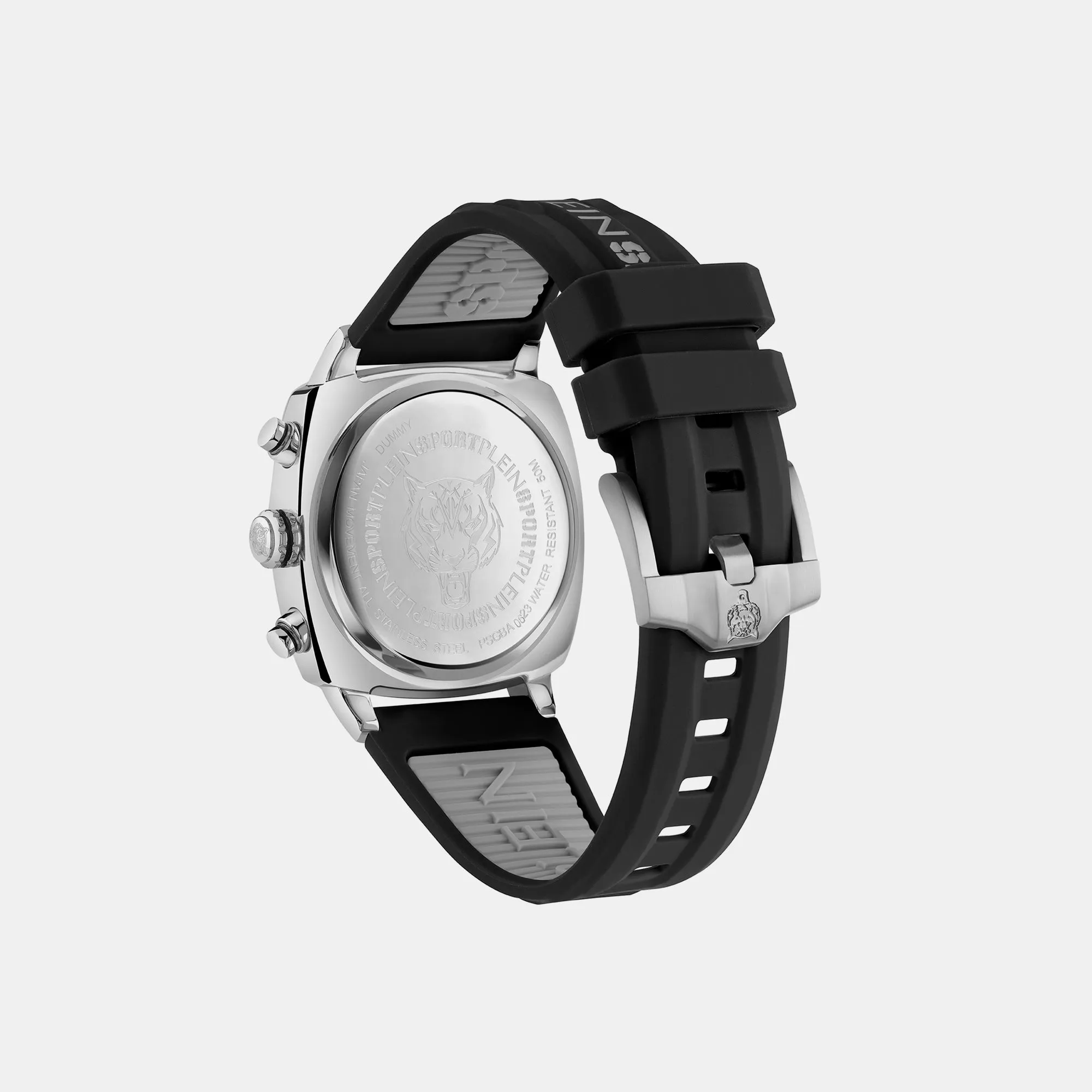 Wildcat Men Black Chronograph Silicon Watch PSGBA0623