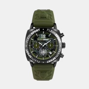 Wildcat Men Green Chronograph Silicon Watch PSGBA0223