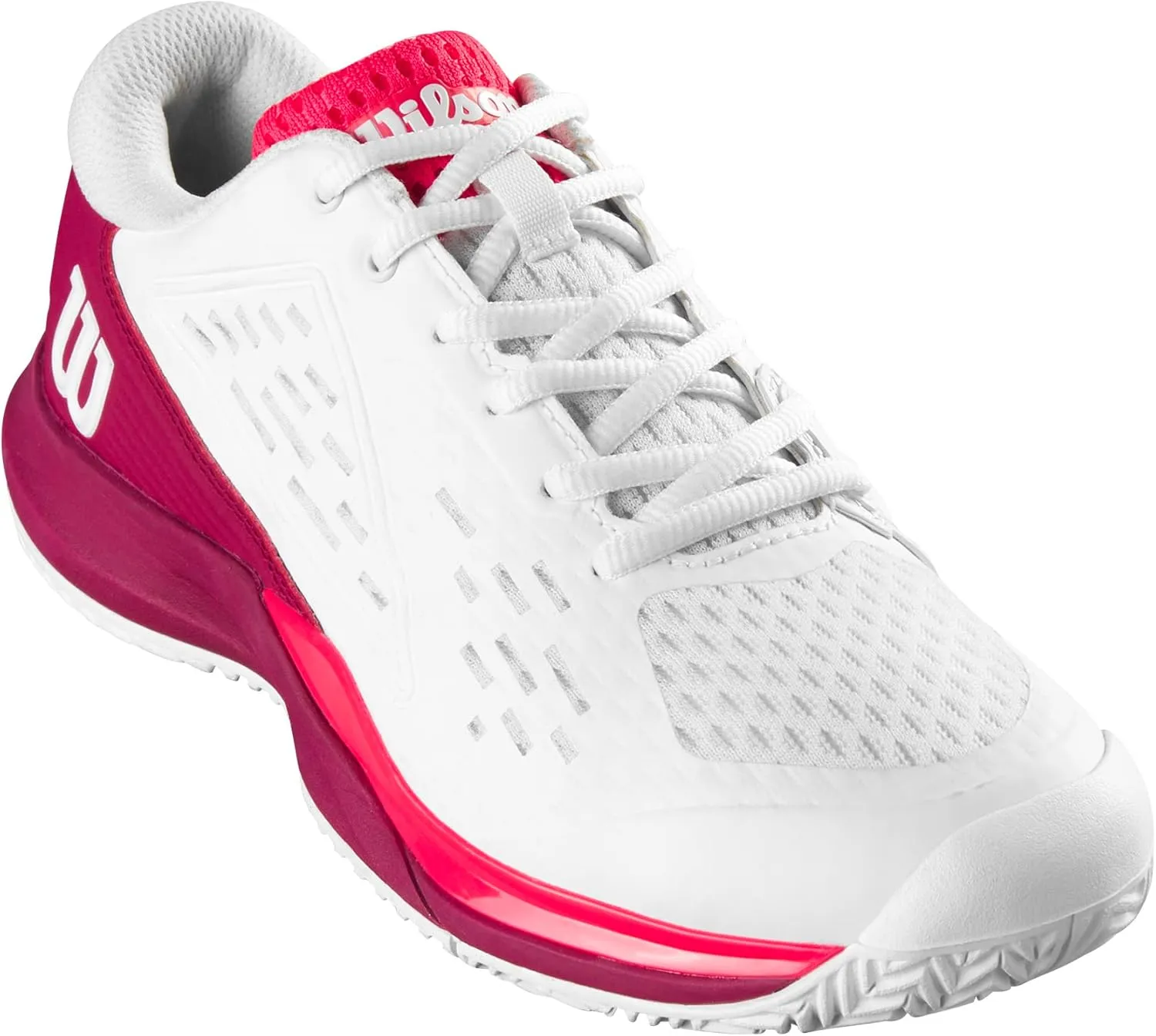 WILSON Unisex-Child Junior Rush Pro Ace Sneaker