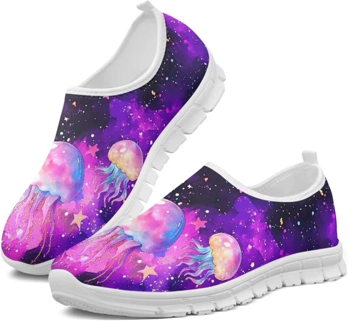 Women's Animal Sneaker Soft Casual Low-Top Breathable Shoes Hands Free Slip On Non-Slip Tennis Sneaker for Ladies US 5.5-11.5