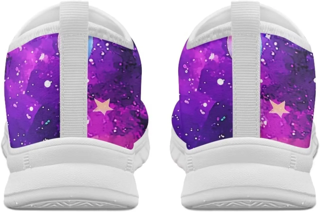 Women's Animal Sneaker Soft Casual Low-Top Breathable Shoes Hands Free Slip On Non-Slip Tennis Sneaker for Ladies US 5.5-11.5