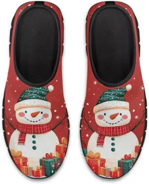 Women's Christmas Sneaker Soft Casual Low-Top Lightweight Slip On Shoes Non-Slip Breathable Mesh Running Sneaker for Ladies US 5.5-11.5