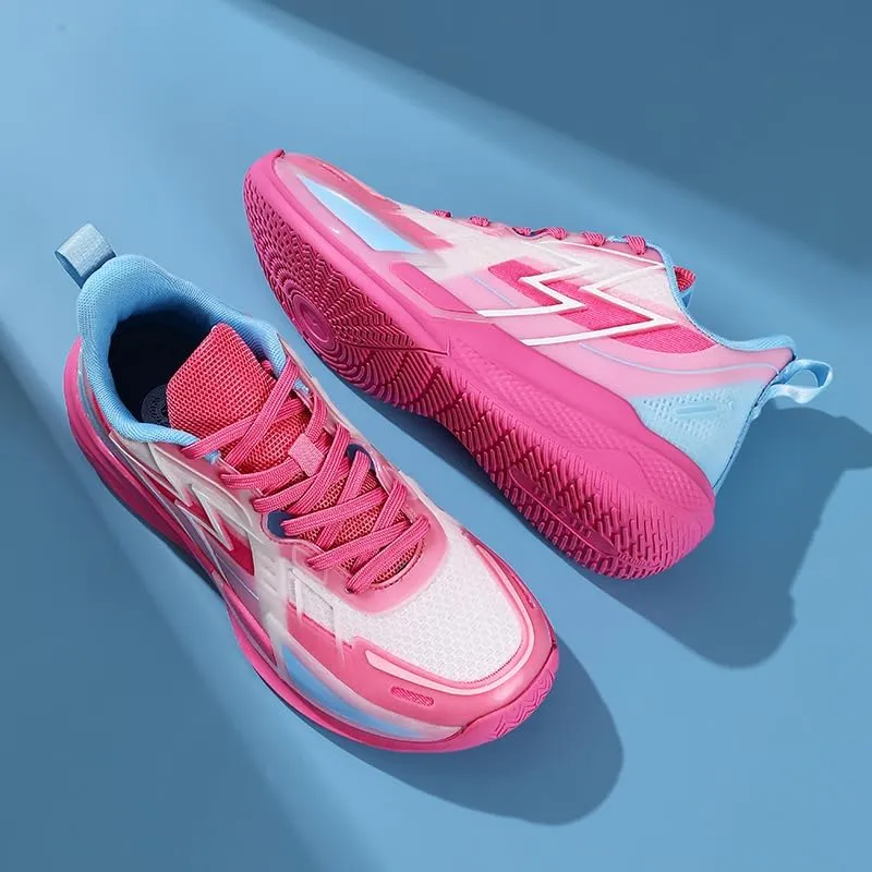 Womens Mens Basketball Shoes High-Top Lightweight Non-Slip Breathable Sneakers Casual Athletic Walking Running Cushioning Workout Shoes for Fitness