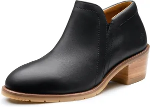 XENA Gravity Womens Steel Toe Safety Work Shoes, Ankle Bootie, Breathable, Comfortable, Slip Resistant, Side Zipper, ASTM F2413 Certified, OSHA Approved, Premium Leather, Made in North America