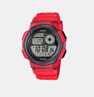 Youth Unisex Red Digital Resin Watch D120 - AE-1000W-4AVDF
